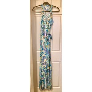 Julie Brown Wrap Maxi Dress
